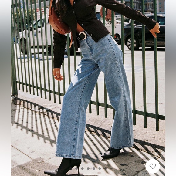 Princess Polly Nicolo Jeans Denim - Picture 1 of 10